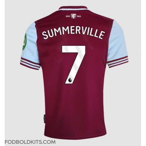 West Ham United Crysencio Summerville #7 Hjemmebanetrøje 2024-25 Kortærmet